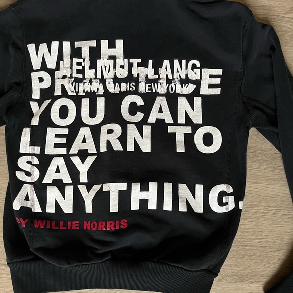 HELMUT LANG HOODIE XS - Picture 3 of 7